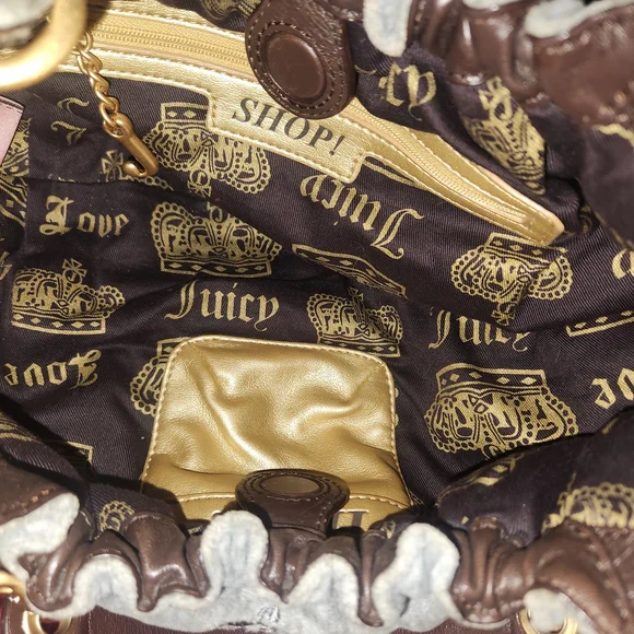 Vintage Juicy Couture Shoulder Bag with Chain Strap - Picture 4 of 16